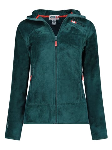 Fleecejacke "Upaloodeak" in Petrol