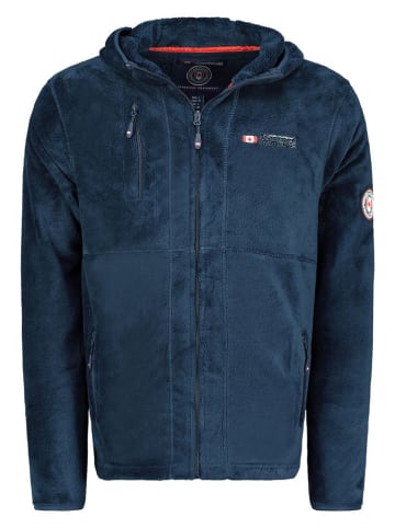 Fleece vest "Uploadek" donkerblauw