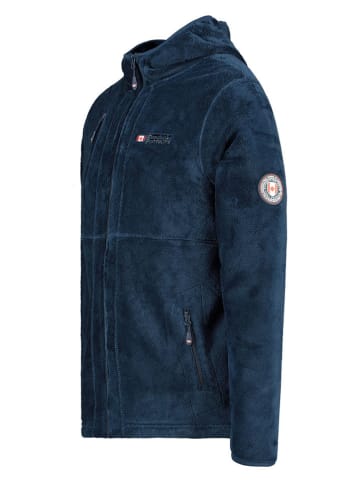 Fleece vest "Uploadek" donkerblauw