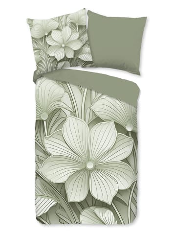 Komplet pościeli "Artdeco" w kolorze zielonym