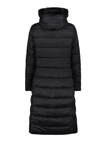 Steppmantel in Schwarz