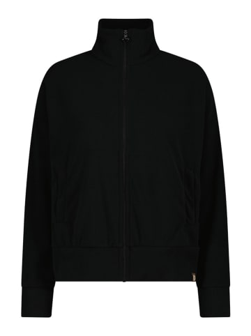 Sweatjacke in Schwarz