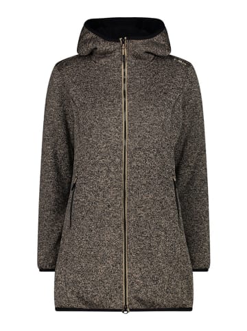 Parka in Beige/ Grau