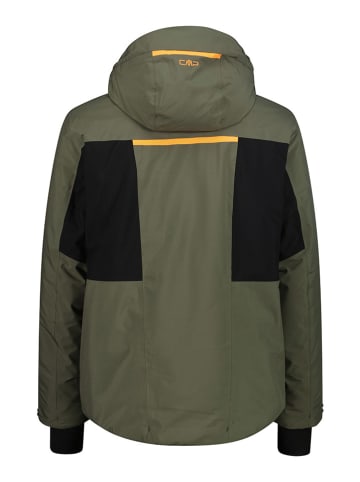 Ski-/ Snowboardjacke in Khaki/ Schwarz