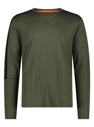 Koszulka funkcyjna w kolorze khaki