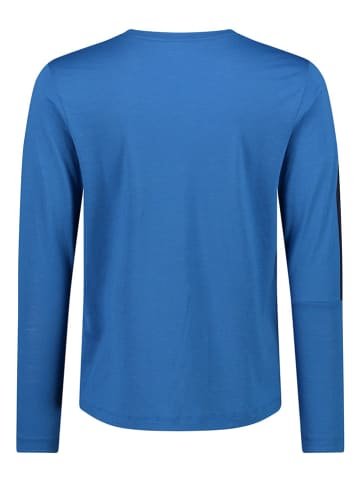 Funktionslongsleeve in Blau