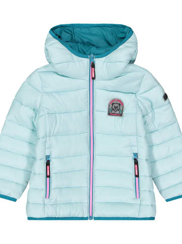 Winterjacke in Hellblau