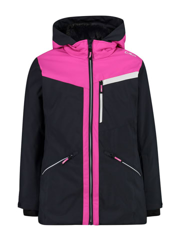 Ski-/snowboardjas zwart/roze