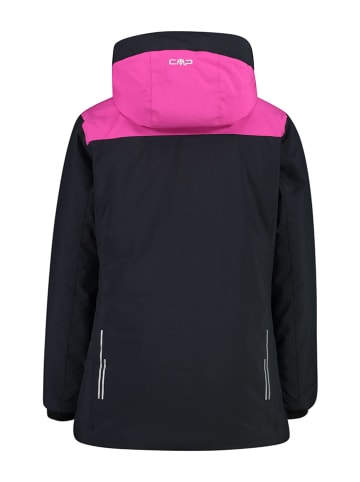 Ski-/snowboardjas zwart/roze