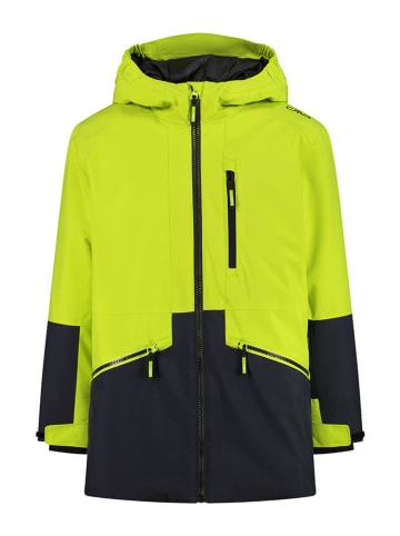 Ski-/snowboardjas geel/zwart