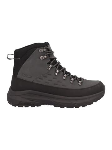 Leren boots "Dypsie" grijs/zwart