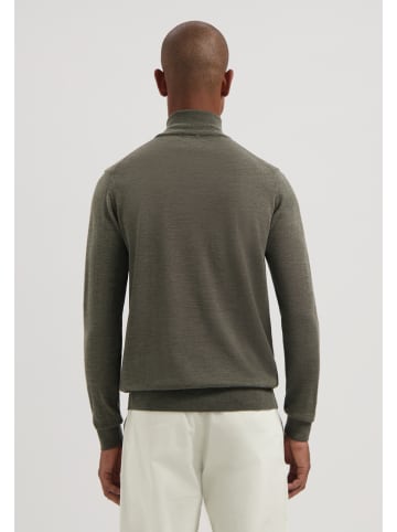 Wełniany sweter w kolorze khaki