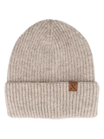 Czapka beanie w kolorze beżowym