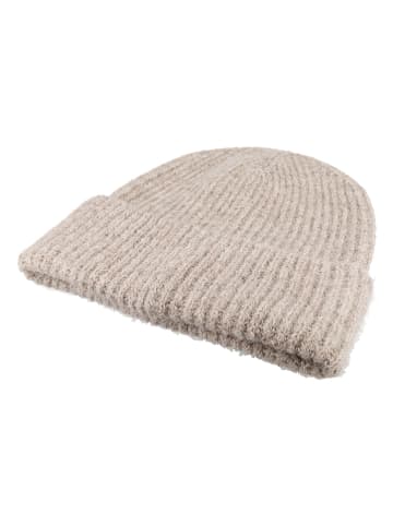 Czapka beanie w kolorze beżowym