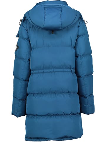 Steppmantel "Dalmira" in Blau