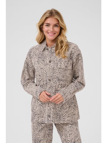 Spijkerjas beige
