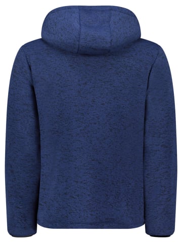 Fleece vest "Theo" donkerblauw