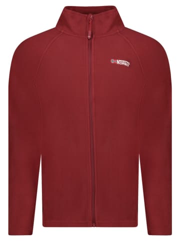 Fleece vest "Tug" bordeaux