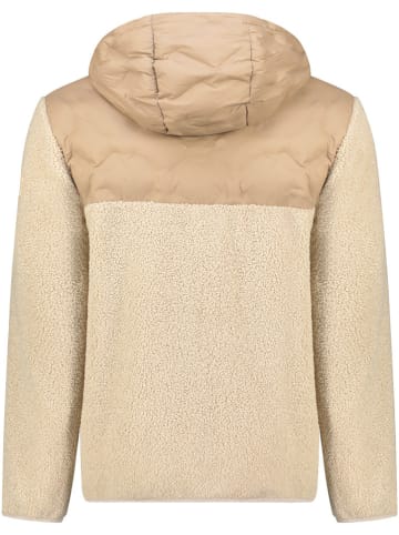 Fleece vest "Teclass" beige