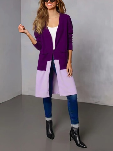 Cardigan in Lila