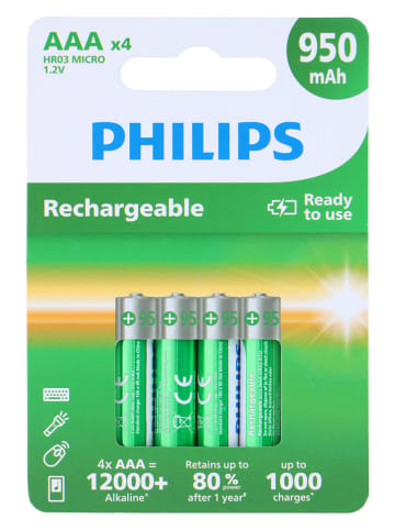Baterie AAA 950 mAh (4 szt.)