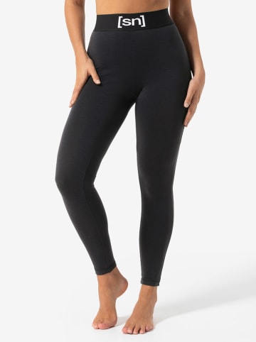 Funktionsleggings in Schwarz