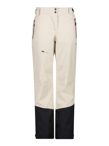 Ski-/snowboardbroek beige/zwart