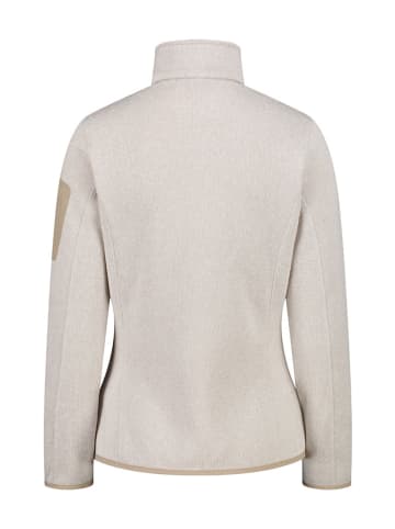 Fleecejacke in Beige