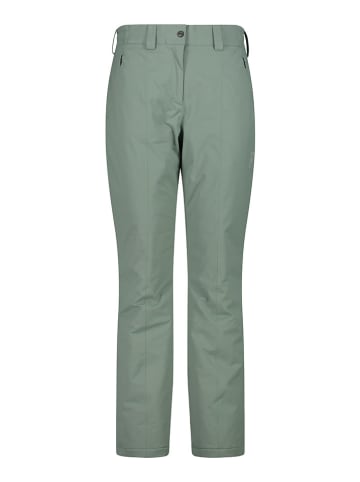 Ski-/snowboardbroek saliegroen