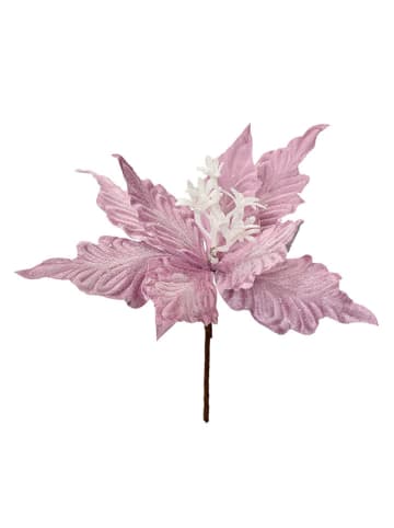 2-delige set: decoplanten lichtroze - (H)30 cm