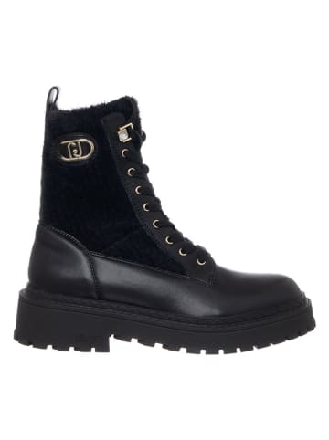 Leren boots zwart