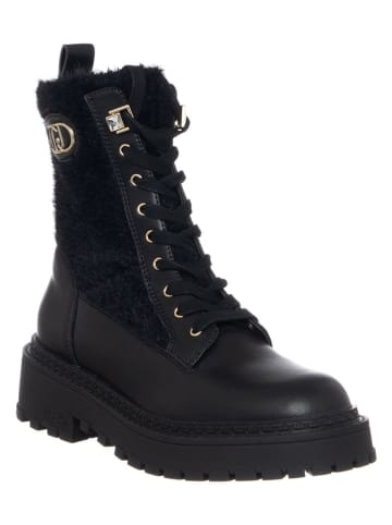 Leren boots zwart