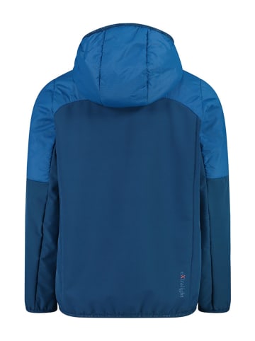 Hybridjacke in Blau