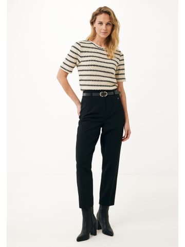 Pullover in Beige/ Schwarz
