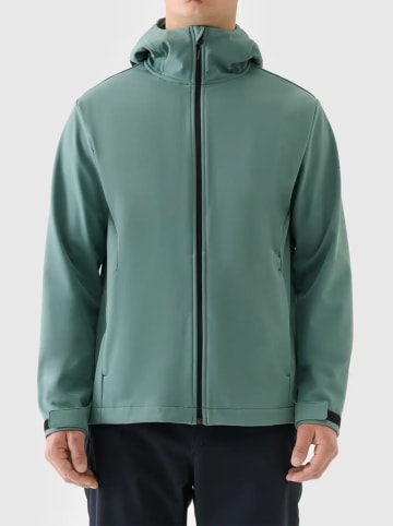Softshelljacke in Grün