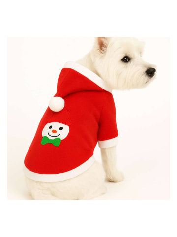 Hundehoodie in Rot