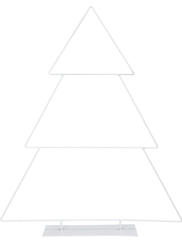 Figurka dekoracyjna "Tree" w kolorze białym - 49 x 61 cm