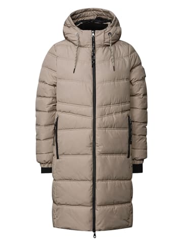 Wintermantel taupe