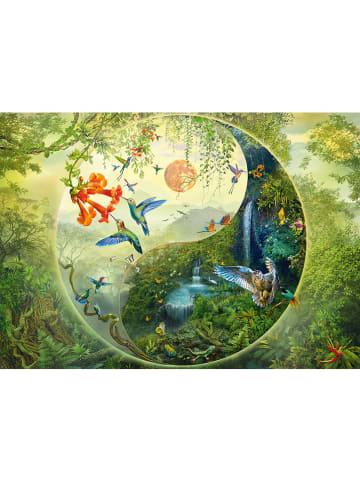 1.000tlg. Puzzle "Yin & Yang - Im Wald der Kolibris" - ab 14 Jahren