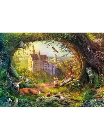 1.000tlg. Puzzle "Märchenschloss im Waldzauber" - ab 14 Jahren