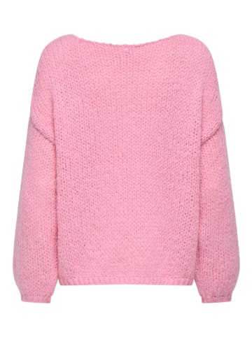 Sweter w kolorze jasnoróżowym