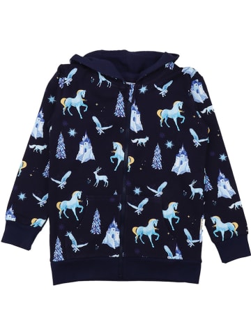 Sweatvest donkerblauw