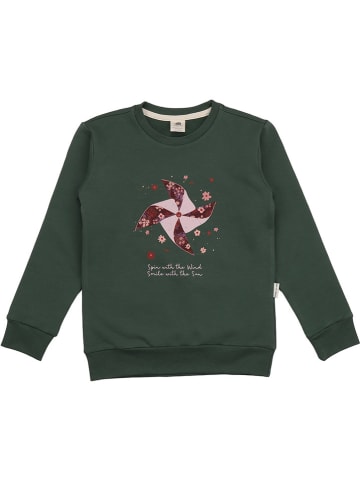 Sweatshirt donkergroen