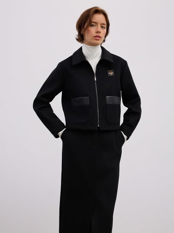 Übergangsjacke in Schwarz