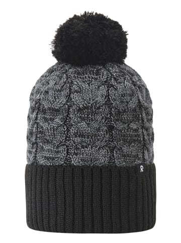 Muts met pompon "Routii" antraciet