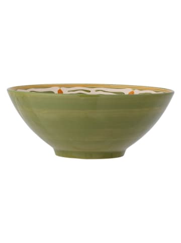 Schaal "Heikki" groen - (H)11 x Ø 26,5 cm