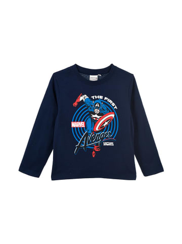 Longsleeve "Avengers" donkerblauw
