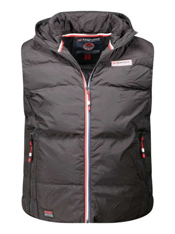 Doorgestikte bodywarmer "Vitoana" zwart