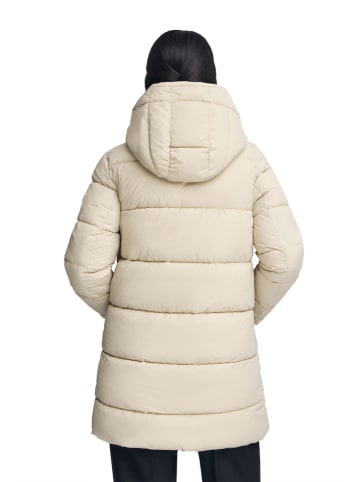Wendemantel in Beige/ Schwarz