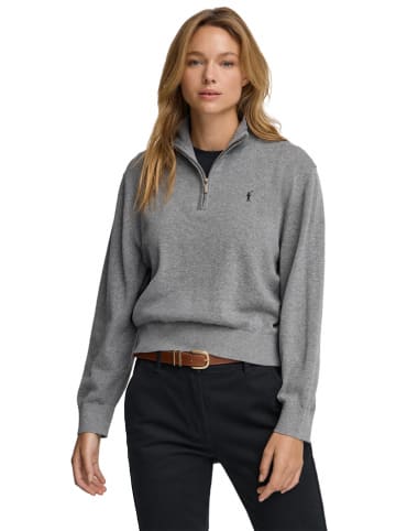 Sweter w kolorze szarym